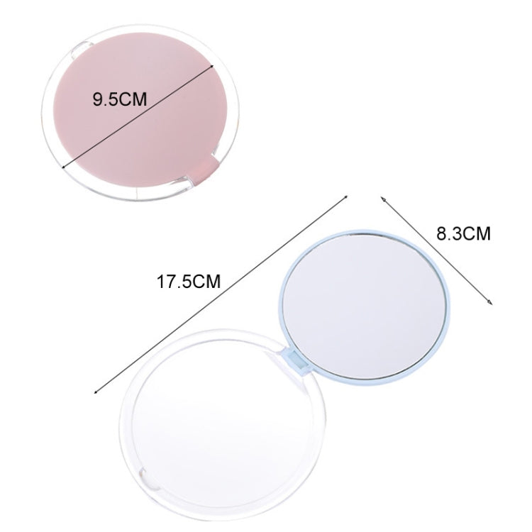 2 PCS Cute Mini Plain Makeup Mirror