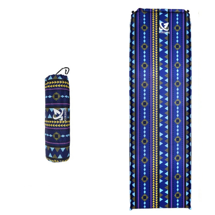 Double Air Hole Automatic Inflatable Pad Outdoor Camping Tent Pad Moisture-Proof Stitched Lunch Break Sleeping Pad