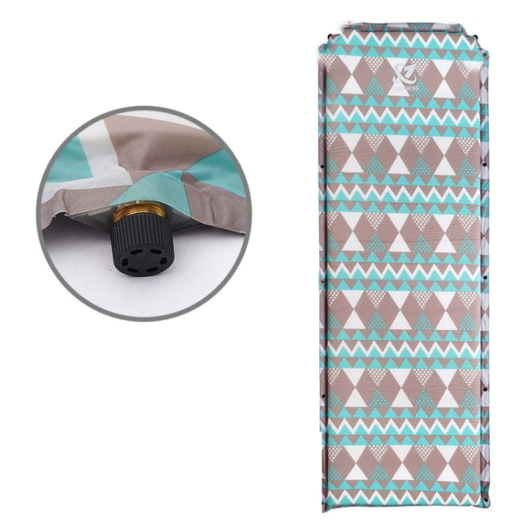 Double Air Hole Automatic Inflatable Pad Outdoor Camping Tent Pad Moisture-Proof Stitched Lunch Break Sleeping Pad