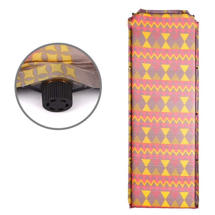 Double Air Hole Automatic Inflatable Pad Outdoor Camping Tent Pad Moisture-Proof Stitched Lunch Break Sleeping Pad