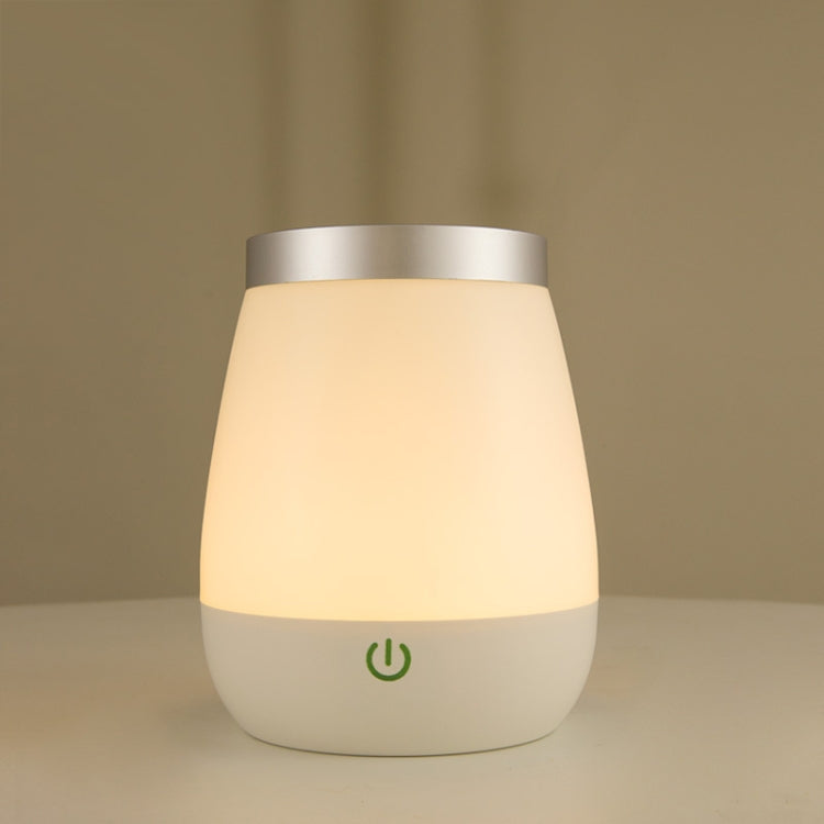 Bedroom Bedside Vase Night Light Home Decoration LED Atmosphere Light, Style: Single Light(Warm Light)