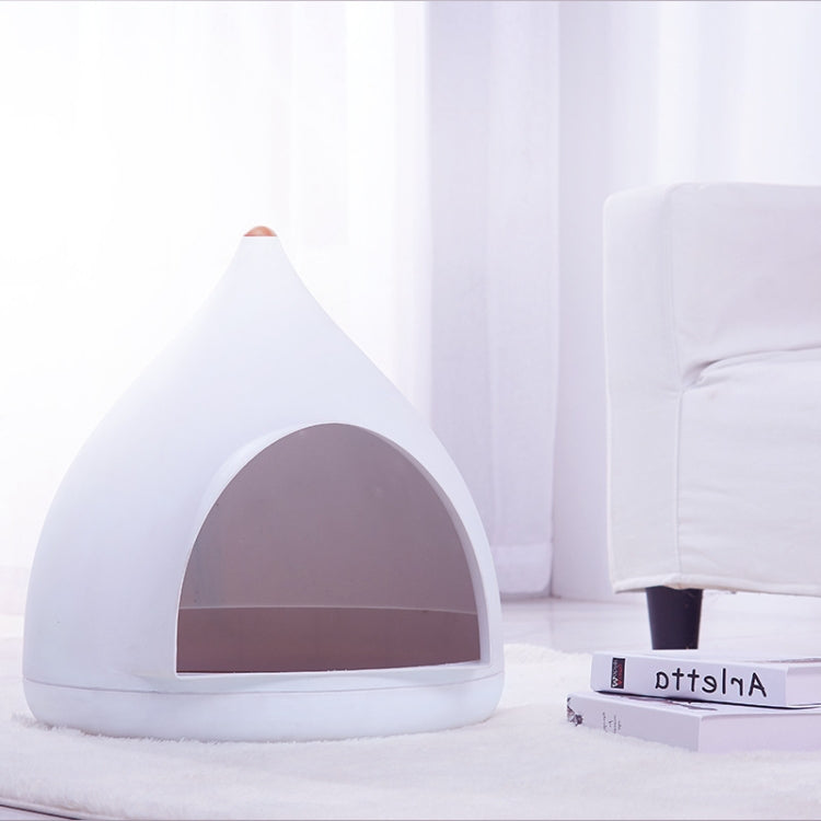 GW-01 Cute and Simple Round Apex Pet House, Specification: 50X50X52cm