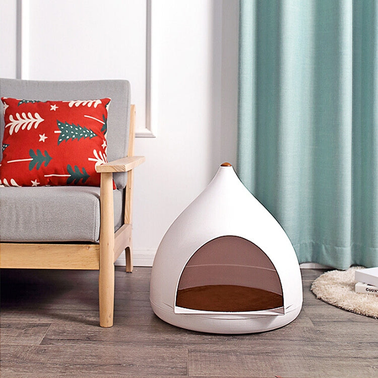 GW-01 Cute and Simple Round Apex Pet House, Specification: 50X50X52cm