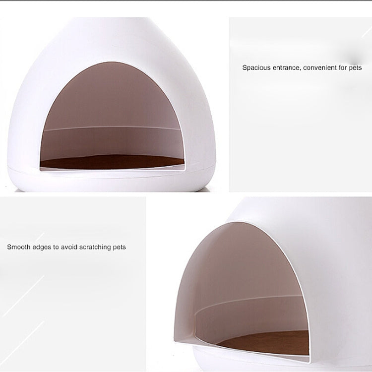 GW-01 Cute and Simple Round Apex Pet House, Specification: 50X50X52cm
