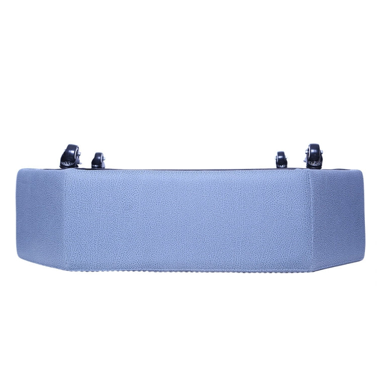 Four Seasons Universal Comfortable PU Leather Square Pet Sofa Bed, Size:82x62x28cm(Gray)