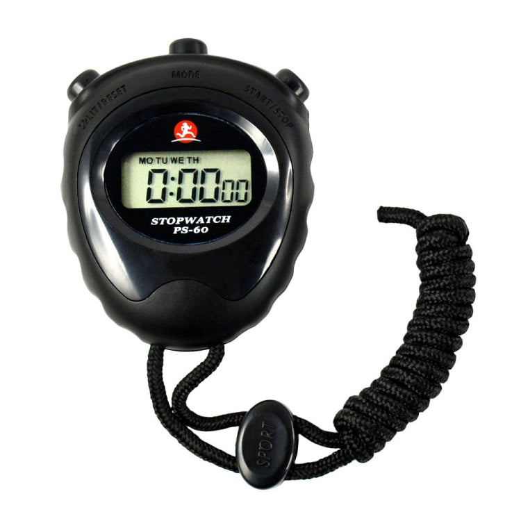PS-60 Multi-function Stopwatch Timer(Black)