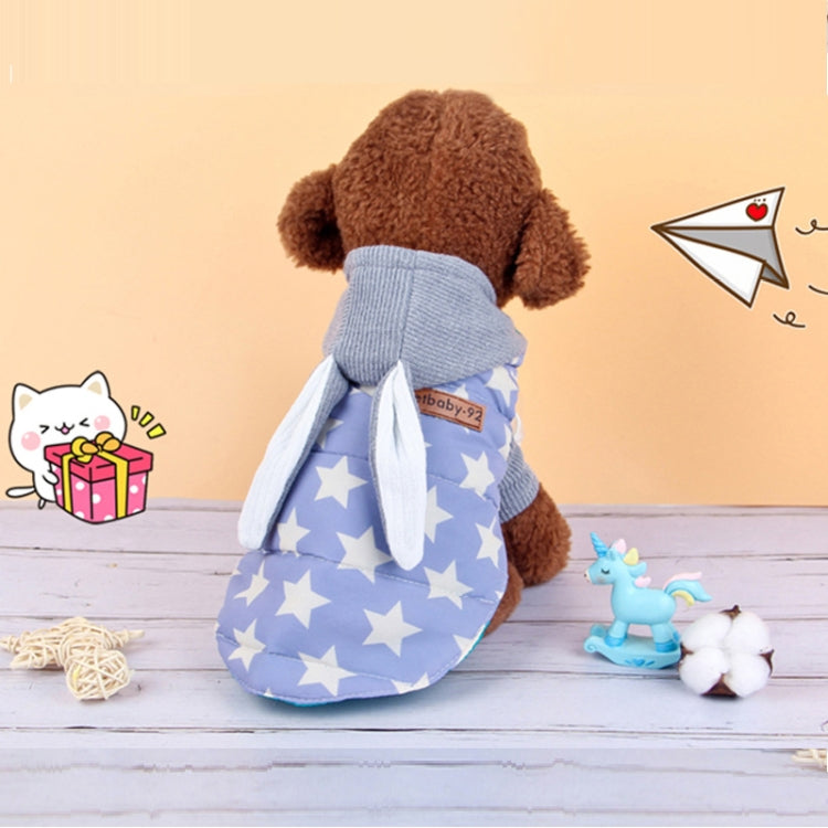 Autumn and Winter Two-piece Dog Cat Vest Sweater Suit Pet Two Feet, Size: XS