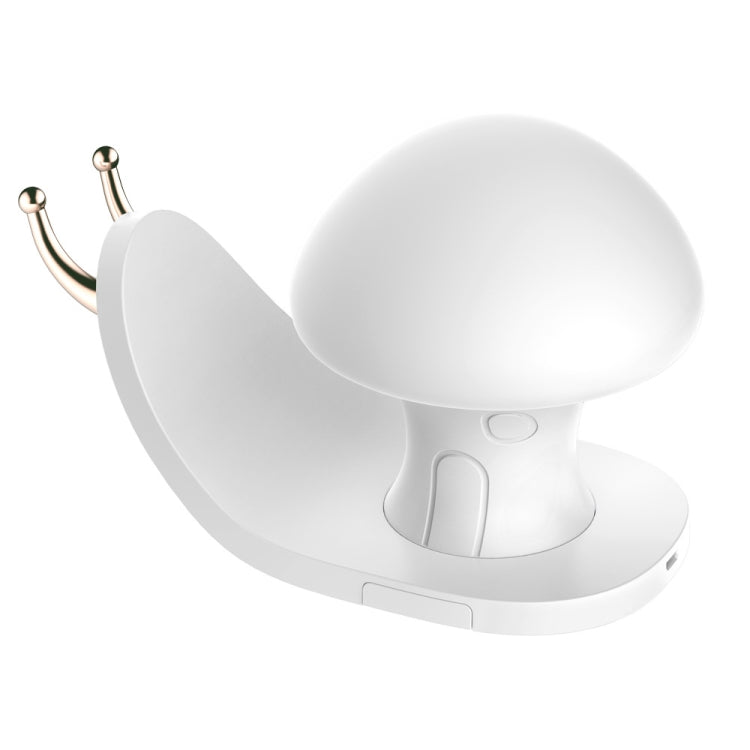 USB Charging Touch Dimming Snails Bed Feeding Night Light with Mobile Phone Holder