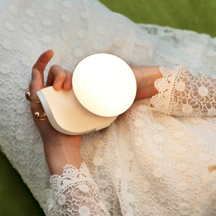 USB Charging Touch Dimming Snails Bed Feeding Night Light with Mobile Phone Holder