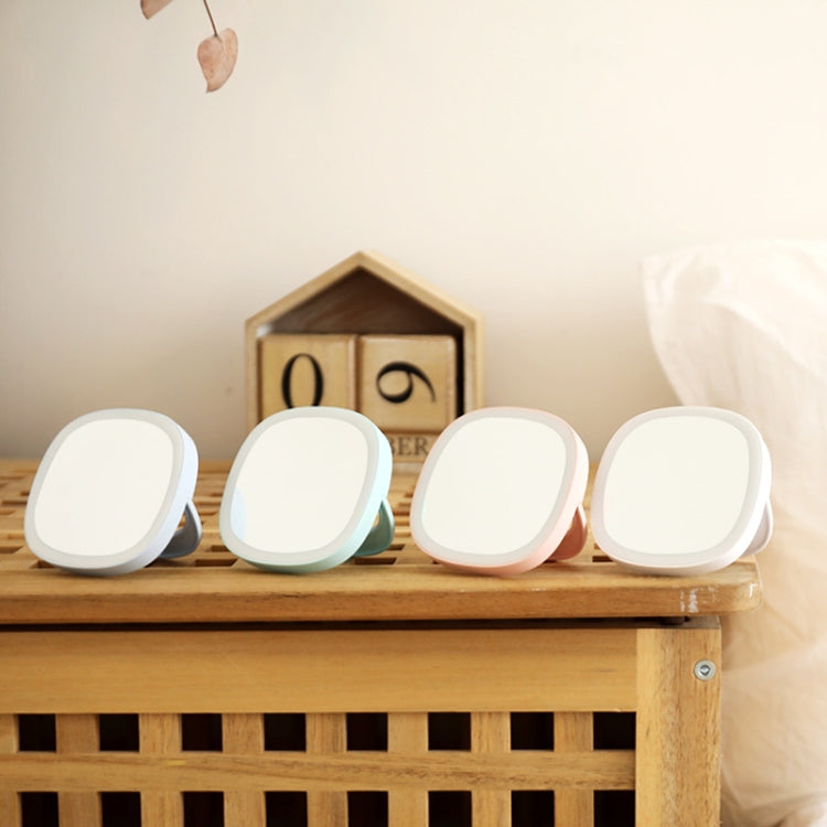Portable Candy Color Makeup Mirror LED Night Light USB Charging Creative Beauty Fill Light