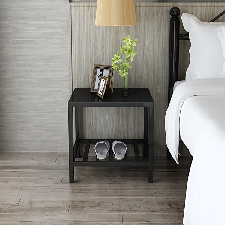 Simple Nordic Wrought Iron Bedroom Bedside Cabinet Storage Cabinet