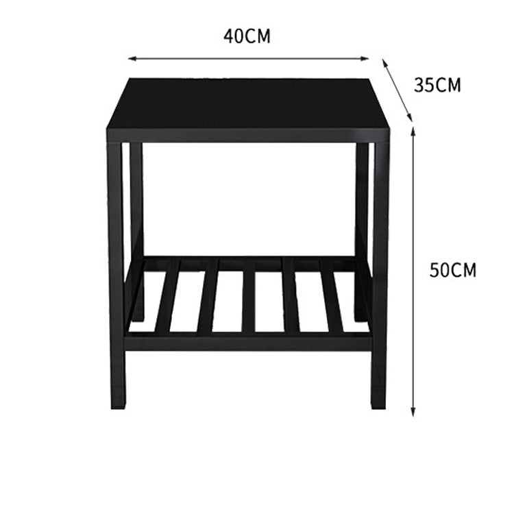 Simple Nordic Wrought Iron Bedroom Bedside Cabinet Storage Cabinet