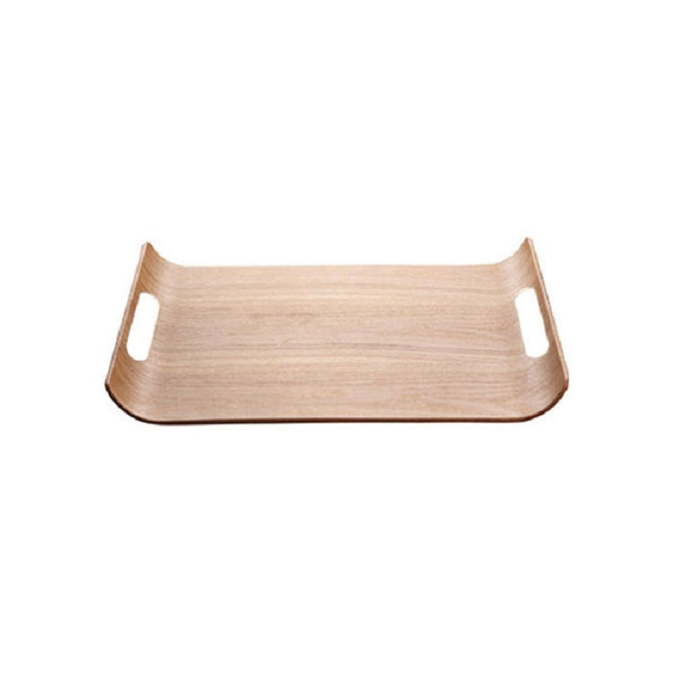 Wooden Dinner Plate Serving Plate Pastry Tray, Specification:650-1 Ash