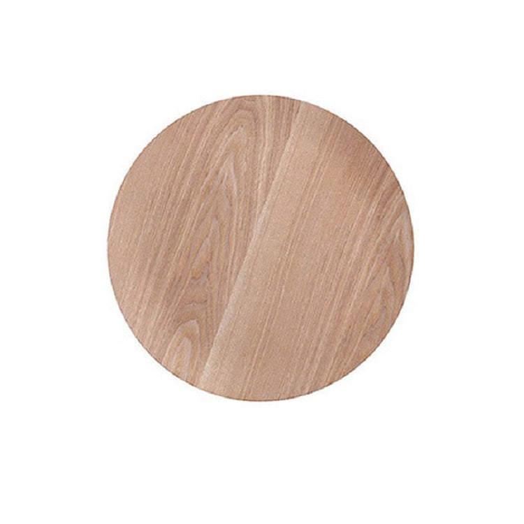Wooden Dinner Plate Serving Plate Pastry Tray, Specification:873 Ash