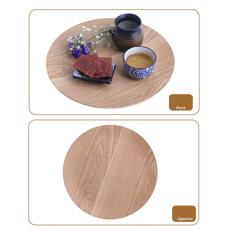 Wooden Dinner Plate Serving Plate Pastry Tray, Specification:873 Ash