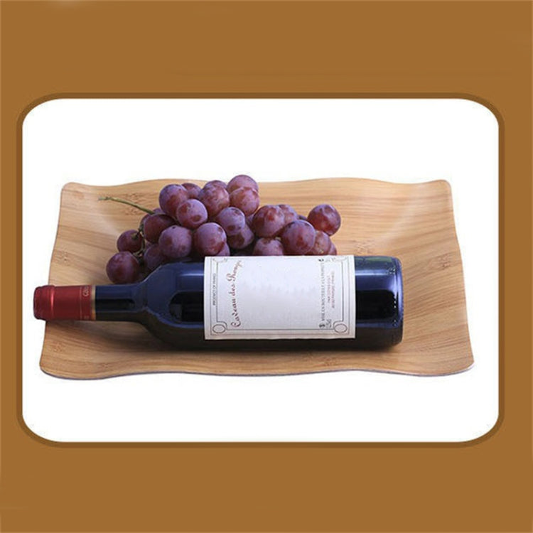 Wooden Dinner Plate Serving Plate Pastry Tray, Specification:802 Ash