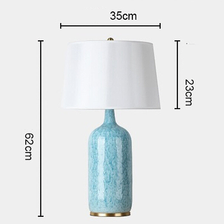 Modern Minimalist Ceramic Creative Bedroom Bedside Living Room Decorative Table Lamp