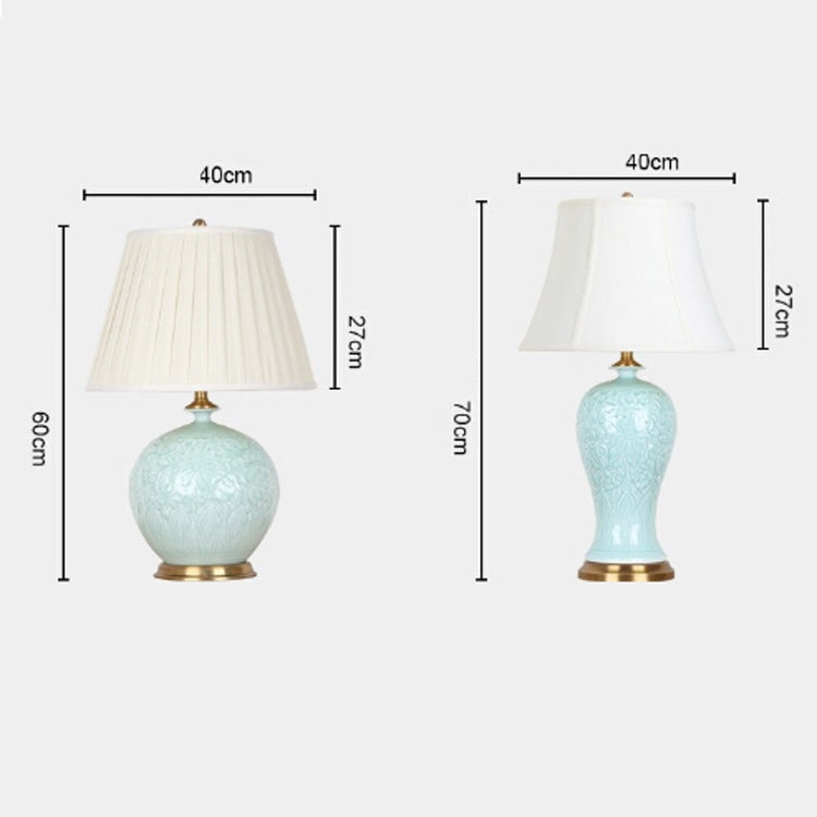 Living Room Decoration Study Ceramic Table Lamp Home Decoration Light
