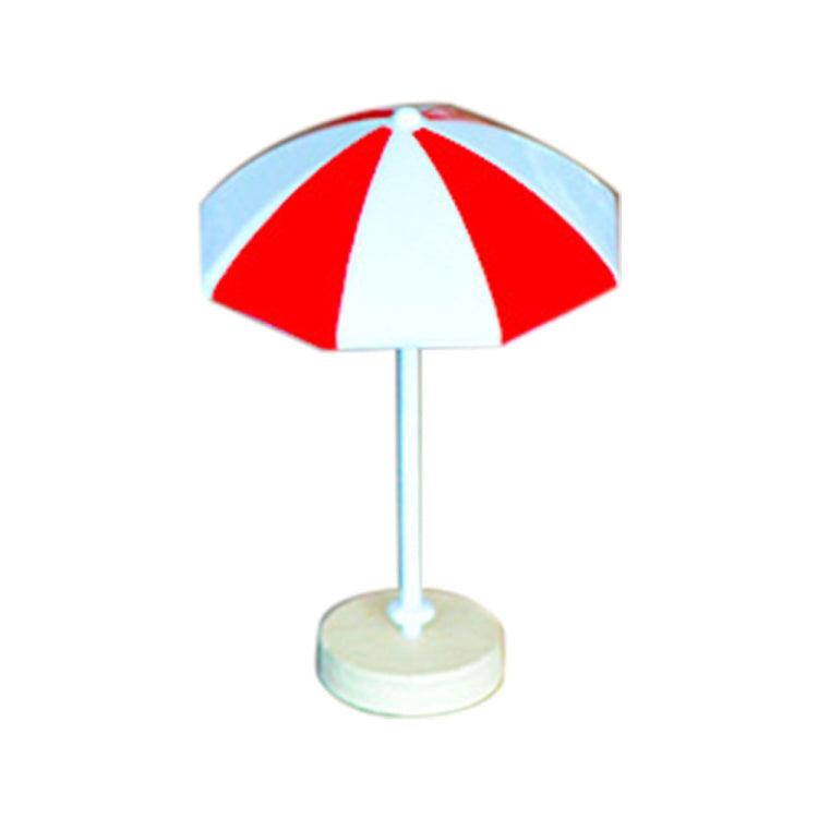 2 PCS Miniature Sun Umbrella DIY Home Garden Decoration Cute Umbrella Table Ornament Handicrafts, Size:M