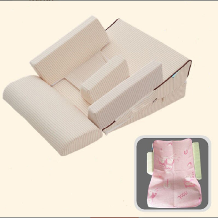 Baby Sofa Adjustable Children Childs Infant Portable Seat Chair Memory Foam Breast-Feeding Crate Box Armchair Sofa Bed Folding, Size:3 angle double model (10-15-25 degrees)
