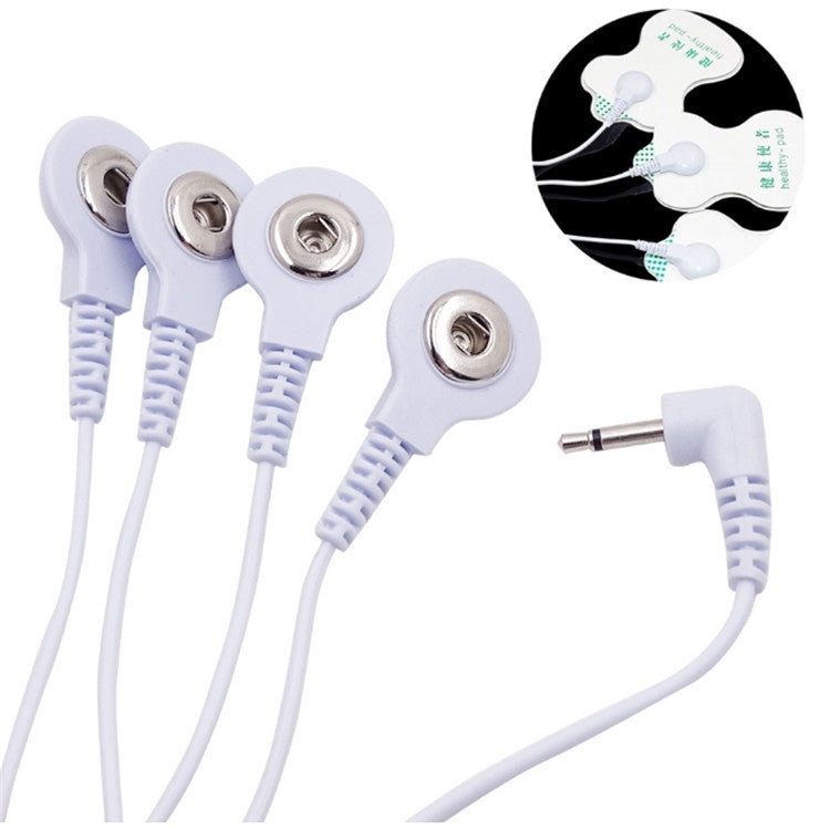 Physiotherapy Instrument Button Wire Massage Instrument Patch Connection Wire Electrode Wire