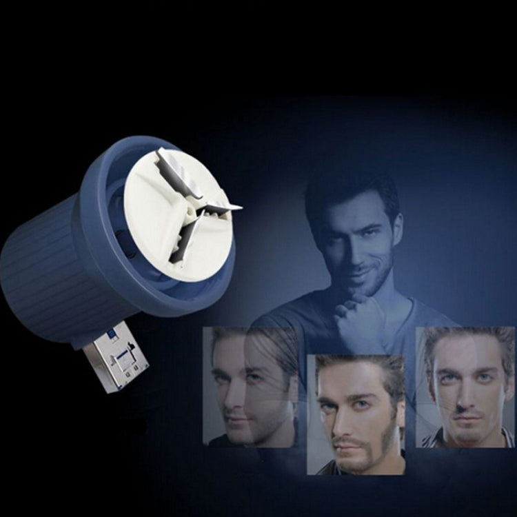 2PCS Electric USB Shaver Mini Portable Plug In Travel Razor