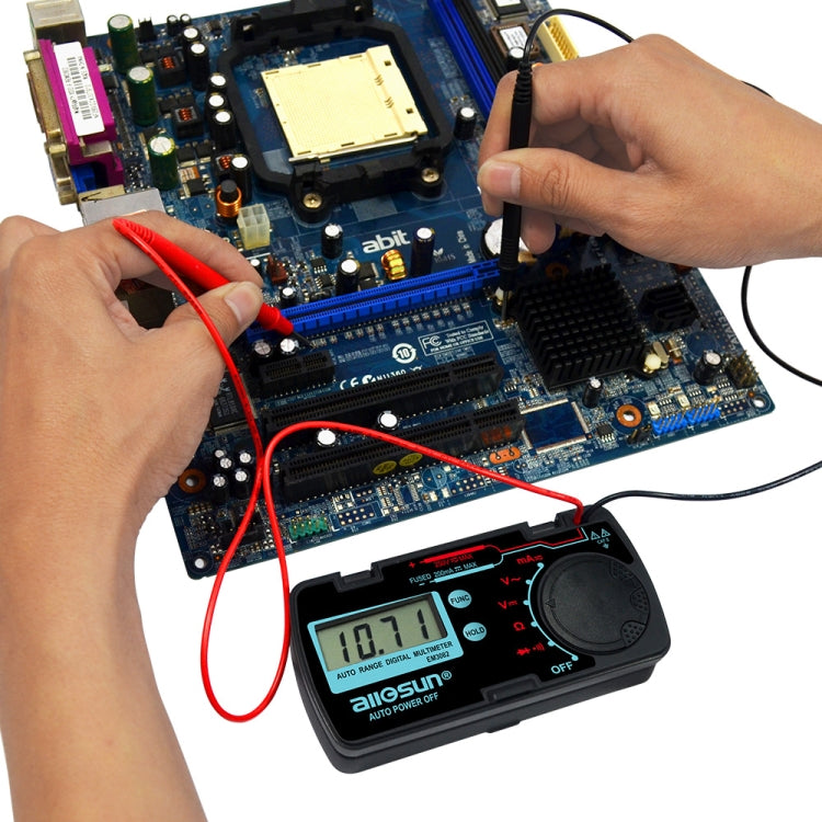 AllSun EM3081 Digital Multimeter Measuring DC and AC Voltage Diagnostic Tester