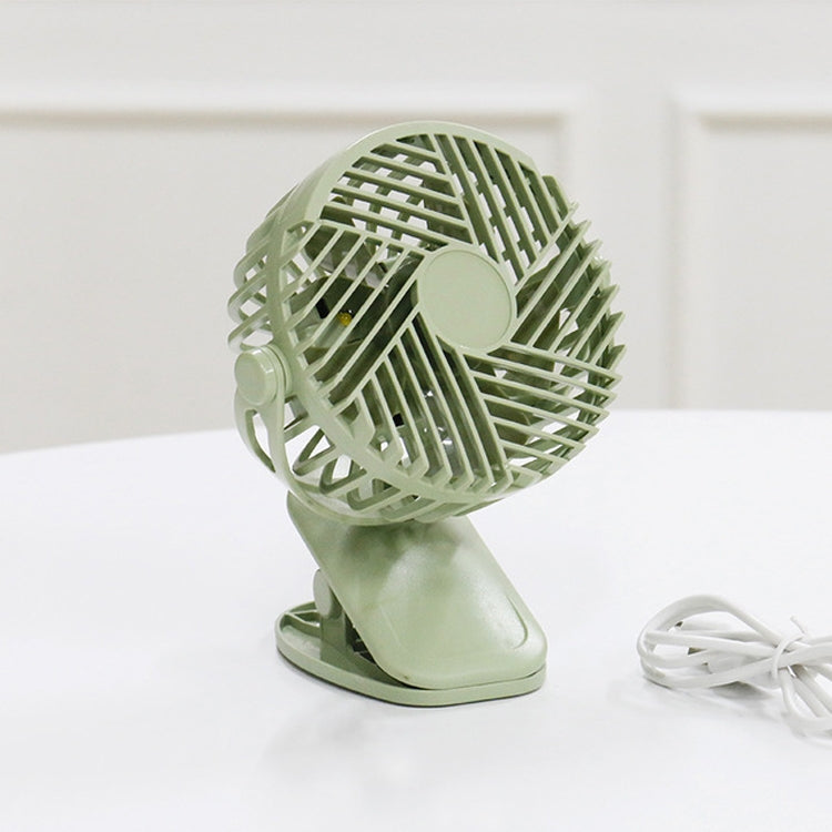 Creative Baby Stroller Clip Charging Dormitory Desktop Small Night Light Electric Fan