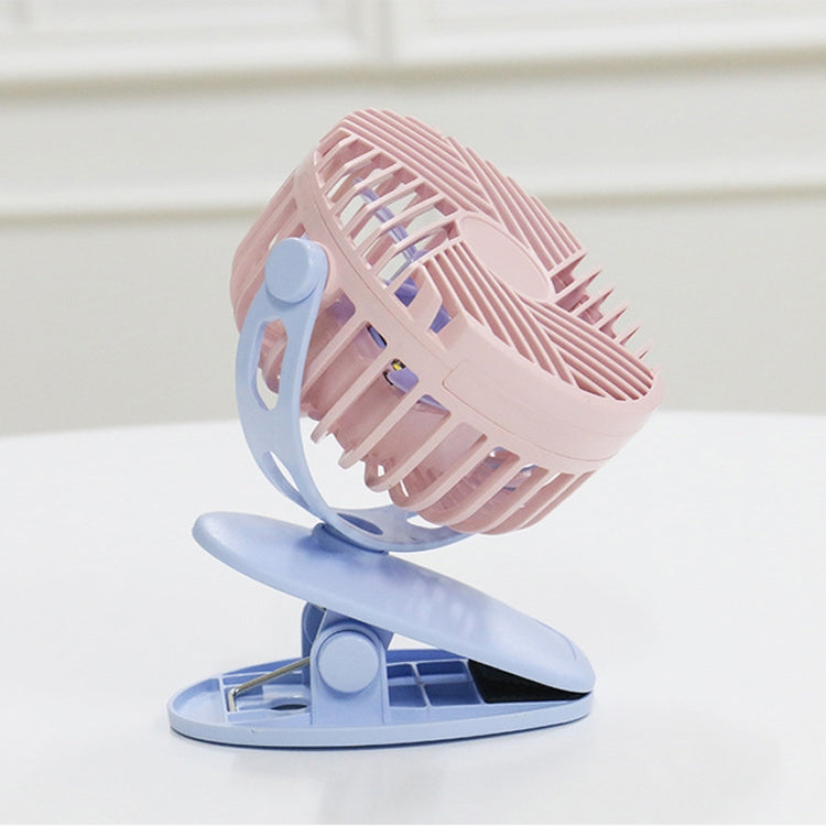 Creative Baby Stroller Clip Charging Dormitory Desktop Small Night Light Electric Fan