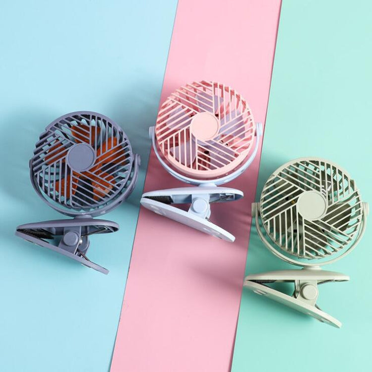 Creative Baby Stroller Clip Charging Dormitory Desktop Small Night Light Electric Fan