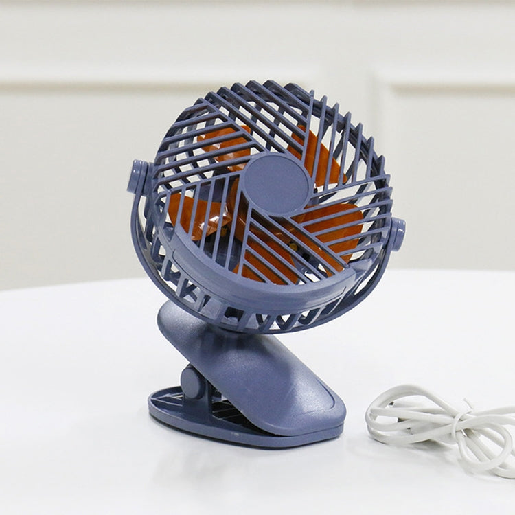 Creative Baby Stroller Clip Charging Dormitory Desktop Small Night Light Electric Fan