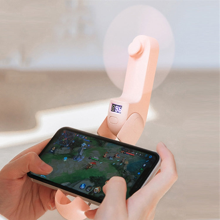 Mini USB Charging Handheld Portable Pocket Fan 3 in 1 Folding Small Fan