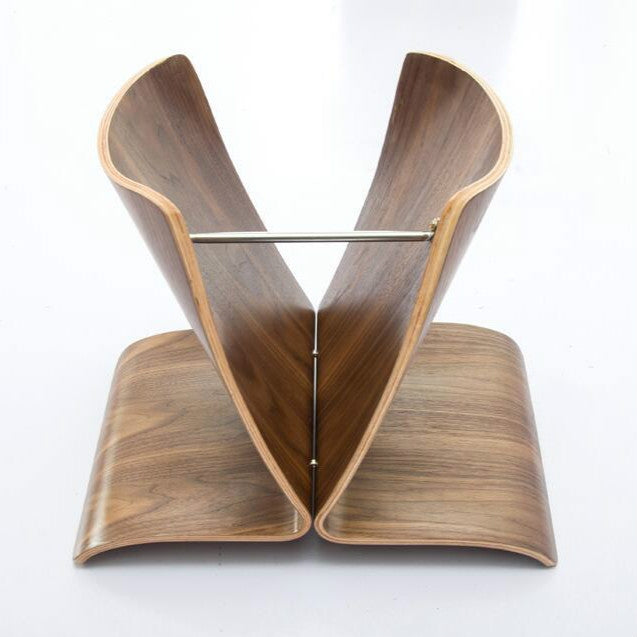 Creative Footrest Simple Modern Solid Wood Butterfly Chair