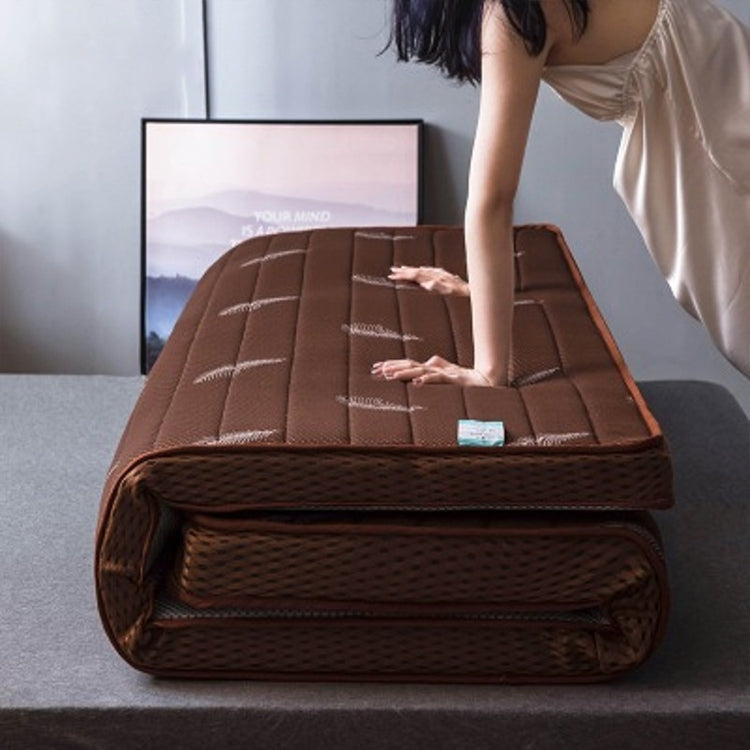 Natural Latex Memory Foam Filled Stereo Breathable Mattress, Thickness:6cm, Size:90X200 cm