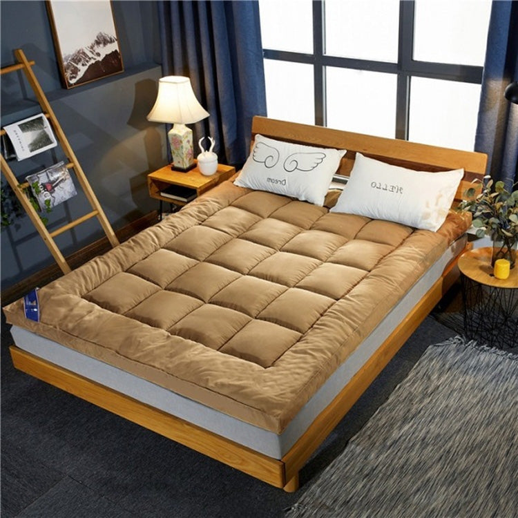 White Goose Down Filling 10cm Thickness Comfortable and Warm Mattress, Size:120*200 cm