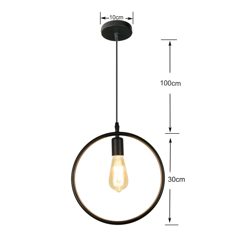 Simple and Creative Wrought Iron Geometric Chandelier Bar Exhibition Hall Clothing Store Restaurant Hotel Decorative Light without Light Bulb