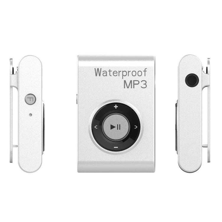 C26 IPX8 Waterproof Swimming Diving Sports MP3 Music Player with Clip & Earphone, Support FM, Memory:4GB