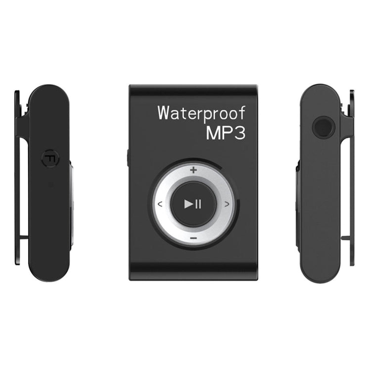 C26 IPX8 Waterproof Swimming Diving Sports MP3 Music Player with Clip & Earphone, Support FM, Memory:4GB