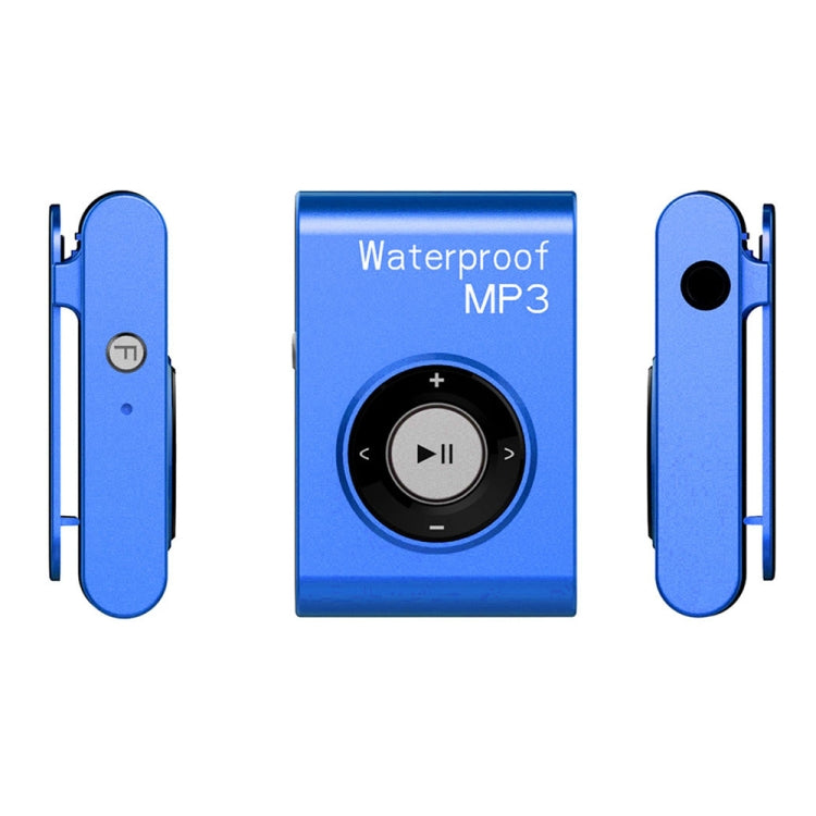 C26 IPX8 Waterproof Swimming Diving Sports MP3 Music Player with Clip & Earphone, Support FM, Memory:4GB