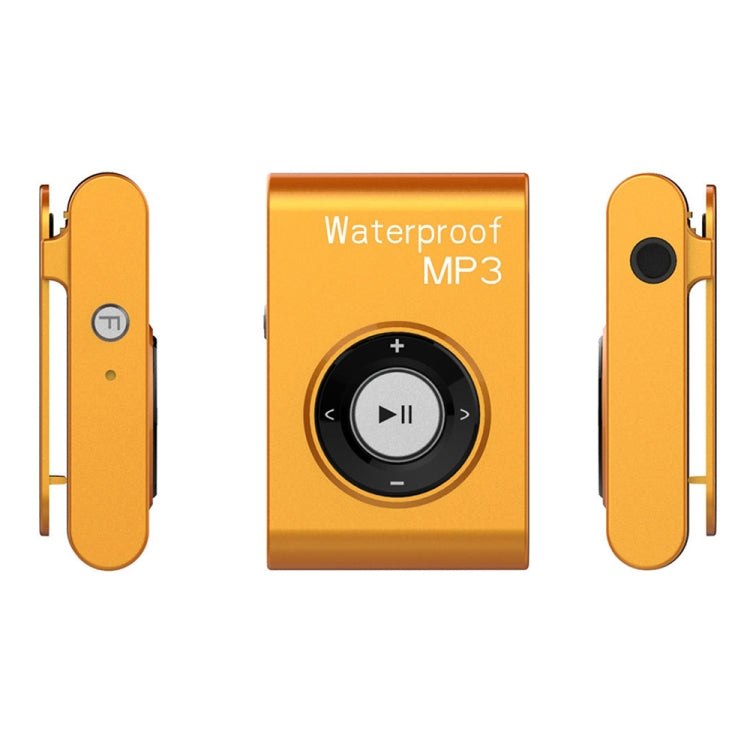 C26 IPX8 Waterproof Swimming Diving Sports MP3 Music Player with Clip & Earphone, Support FM, Memory:4GB
