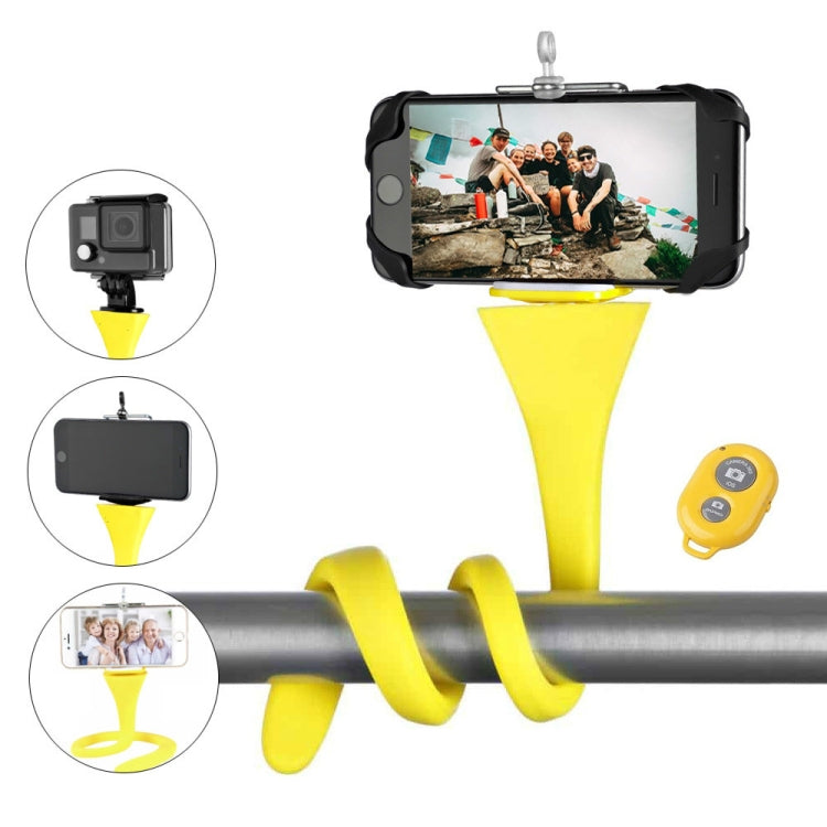 Lazy Mobile Phone Selfie Stick Tripod Creative Camera Bracket Desktop Bedside Multifunctional Phone Clip(Black)