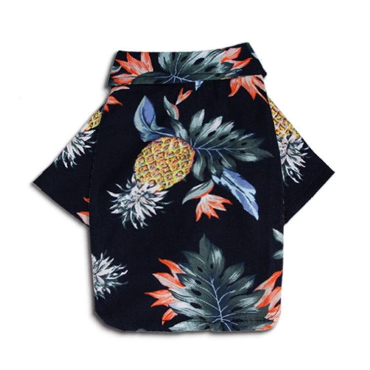 Fashion Pet Clothes Pet Printed Cotton Shirt, Size: L