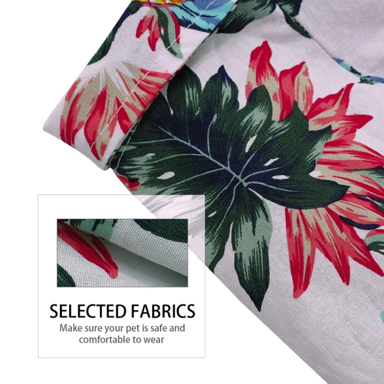 Fashion Pet Clothes Pet Printed Cotton Shirt, Size: L