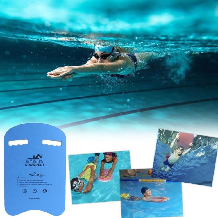 CONQUEST Square Safe Swimming Kickboard Swimming Accessories Training Auxiliary Board, Size: 42 x 27.5 x 3.5cm