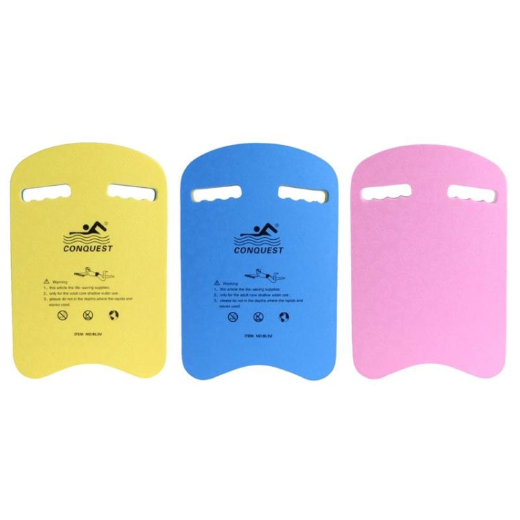 CONQUEST Square Safe Swimming Kickboard Swimming Accessories Training Auxiliary Board, Size: 42 x 27.5 x 3.5cm
