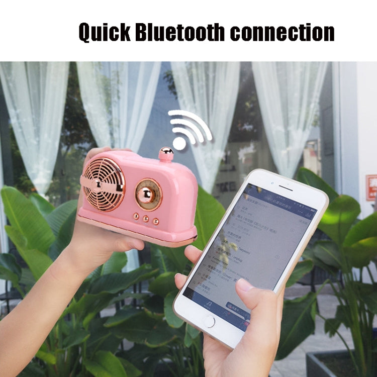HM10 Mini Retro Mobile Phone Bluetooth Speaker Cute Creative Portable Wireless Small Speaker