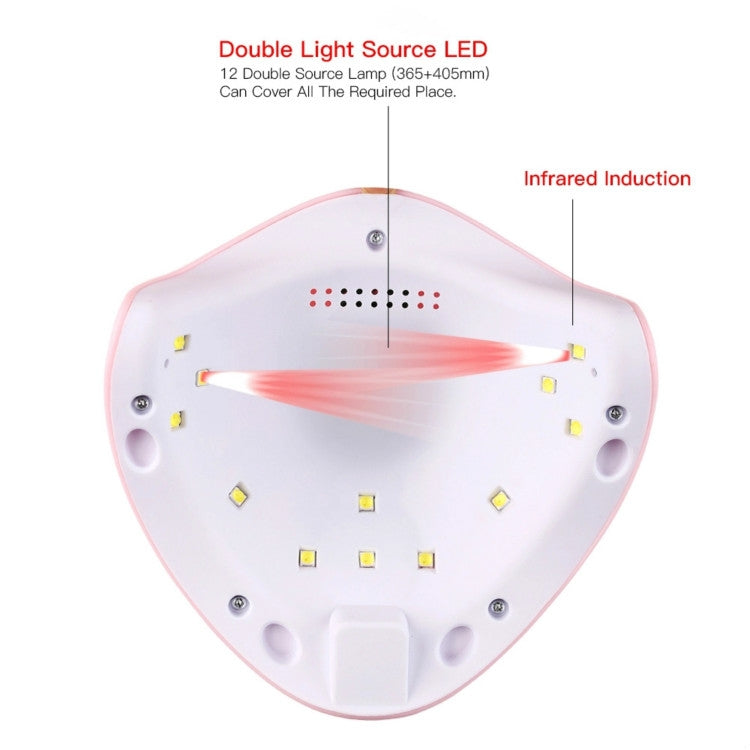 36W UV Led Lamp Nail Dryer 12 Leds for Nail Machine Curing 30s/60s/99s Timer USB Connector