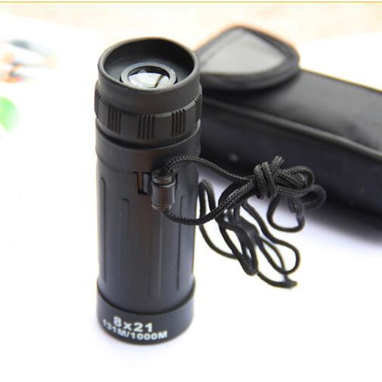 8x21 Telescope Compact Mini Blue Film Monoculars