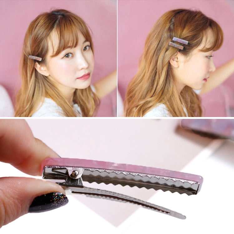 2 PCS Women Acetate Long  Barrettes Elegant Hairpins Hair Accessories