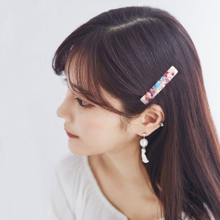 2 PCS Women Acetate Long  Barrettes Elegant Hairpins Hair Accessories